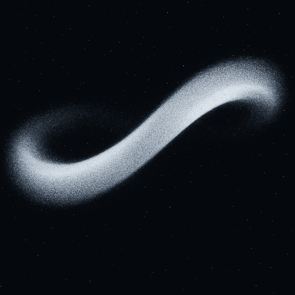 infinite sign in space